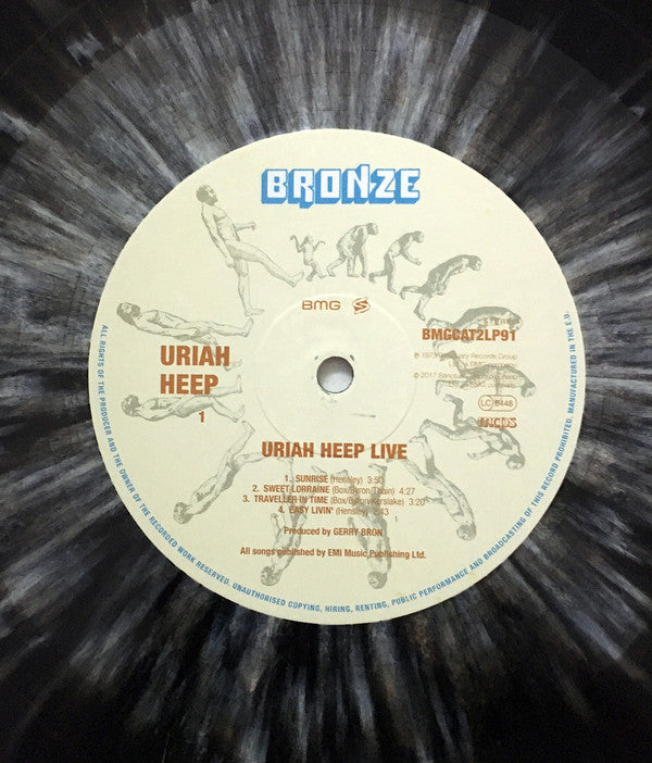 URIAH HEEP - Live RSD 2 LP Splatter  Coloured  Vinyl
