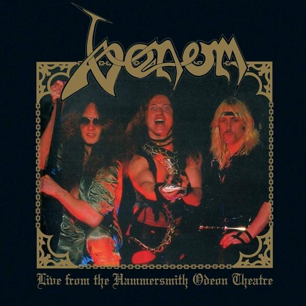 Venom  ‎– Live From The Hammersmith Odeon Theatre      Gold Vinyl