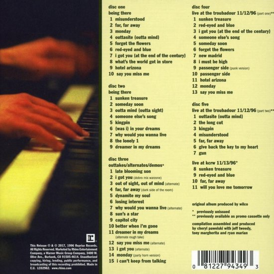 WILCO - Being There 5CD Deluxe Edition