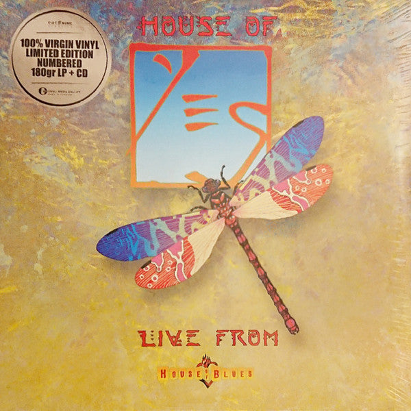 YES Live From House of Blues  3LP + 2CD