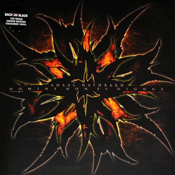 Anaal Nathrakh ‎– Domine Non Es Dignus Orange Vinyl