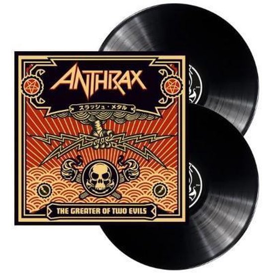 ANTHRAX - Greater of Two Evils 2LP