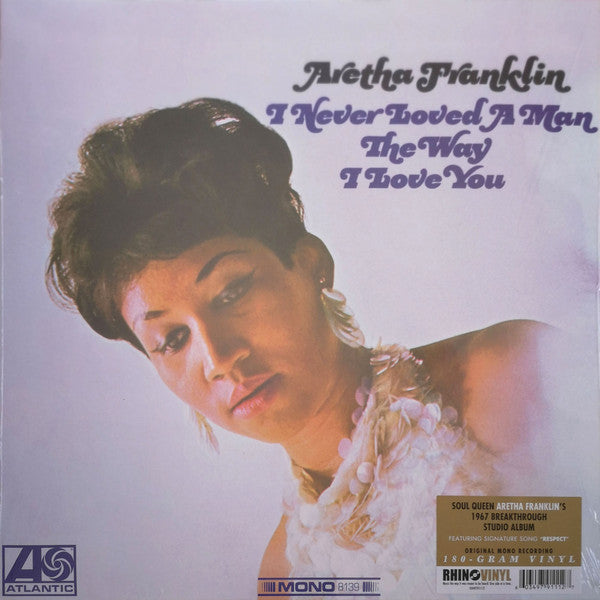Aretha Franklin – I Never Loved A Man The Way I Love You Vinyl