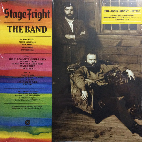 THE BAND - Stage Fright 50th Anniversary  Vinyl