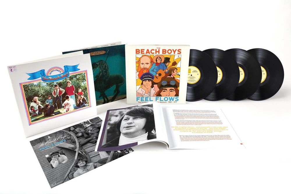 BEACH BOYS FEEL FLOWS: THE SUNFLOWER & SURF'S UP SESSIONS 69-71 4LP