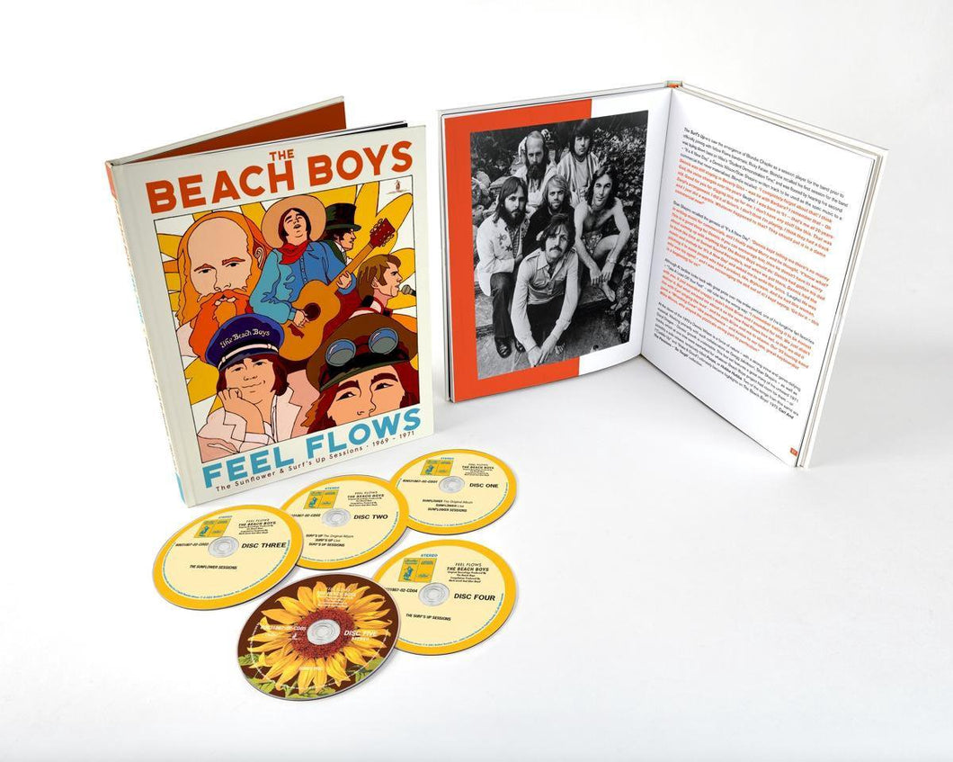 BEACH BOYS FEEL FLOWS: THE SUNFLOWER & SURF'S UP SESSIONS 69-71 5CD