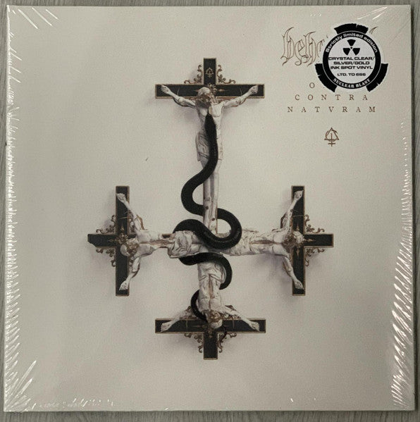 Behemoth   – Opvs Contra Natvram crystal clear/silver/gold ink spot Vinyl