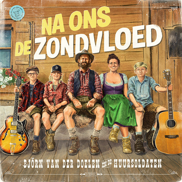 Björn van der Doelen En De Huursoldaten – Na Ons De Zondvloed  2LP, gatefold