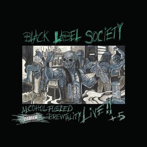 BLACK LABEL SOCIETY ALCHOHOL- FUELED BREWTALITY LIVE 2LP Vinyl