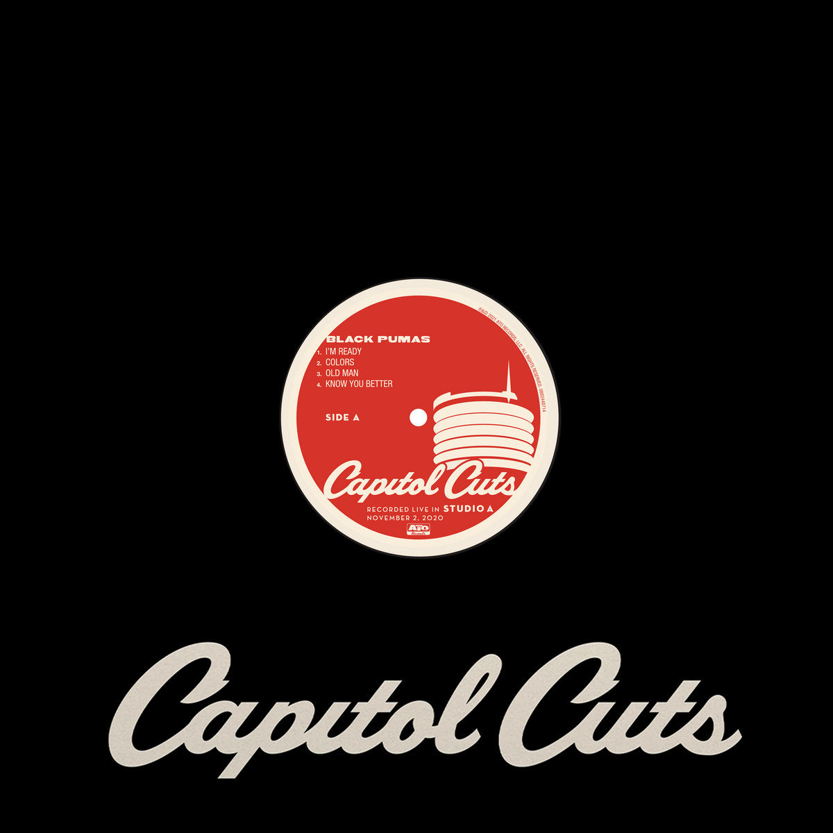 BLACK PUMAS CAPITOL CUTS: LIVE FROM STUDIO A  Red vinyl