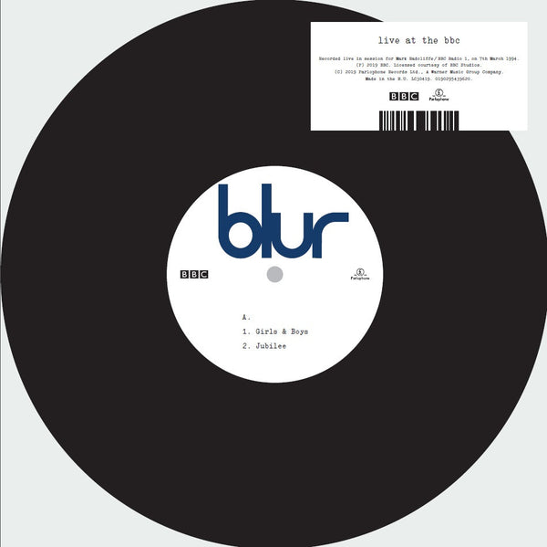 Blur ‎– Live At The BBC      10" Vinyl