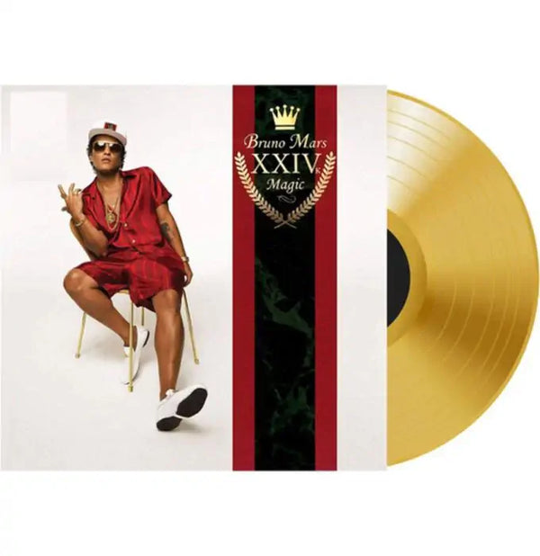 BRUNO MARS - 24K MAGIC Gold Vinyl