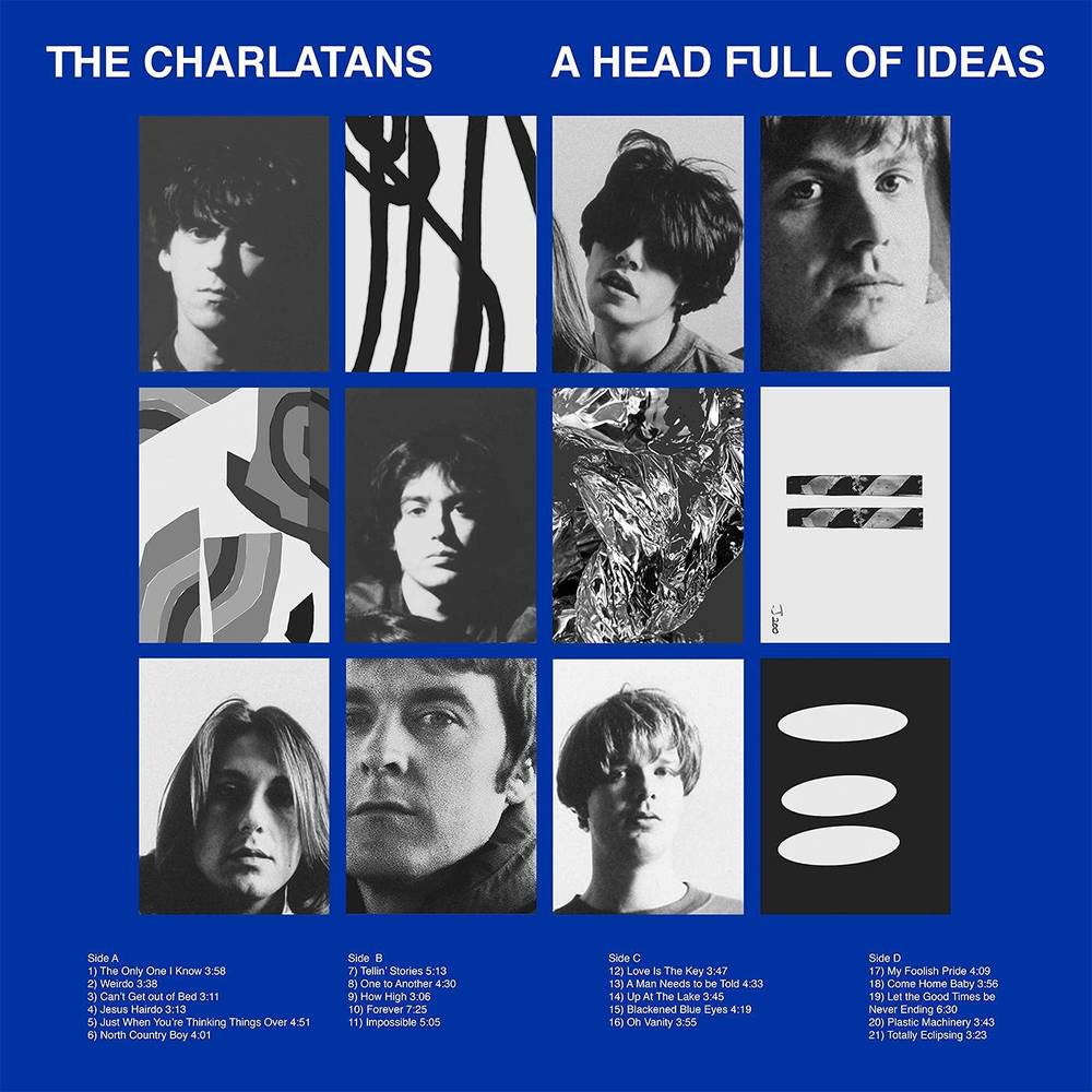 THE CHARLATANS - A HEAD FULL OF IDEAS  3LP, Colored vinyl