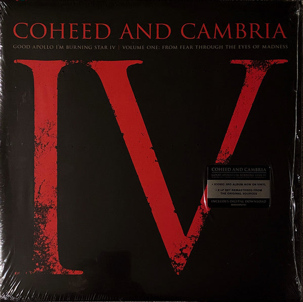 Coheed And Cambria ‎– Good Apollo I'm Burning Star IV | Volume One: From Fear ..... 2LP