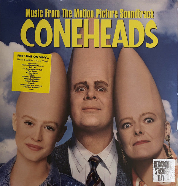 Various ‎– Coneheads (Music From The Motion Picture Soundtrack) RSD Yellow Vinyl