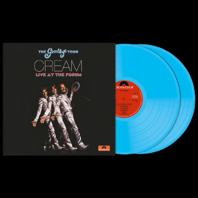 CREAM - GOODBYE TOUR: LIVE 1968  .. Tour: Live 1968 Blue Coloured Vinyl