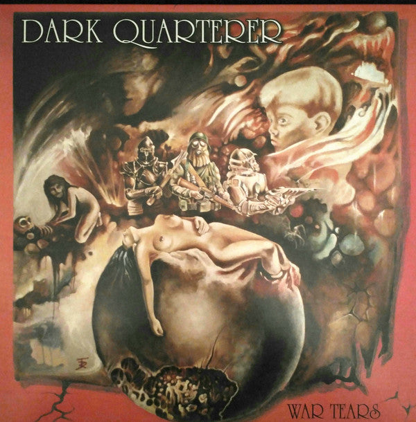Dark Quarterer ‎– War Tears Numbered, Green Marbled Vinyl