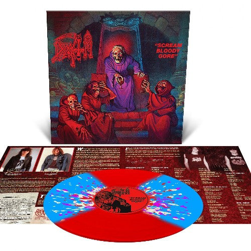 DEATH - SCREAM BLOODY GORE   Splatter Vinyl