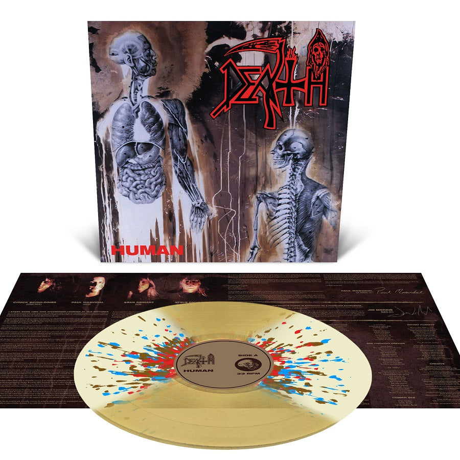 DEATH - HUMAN Splatter Vinyl