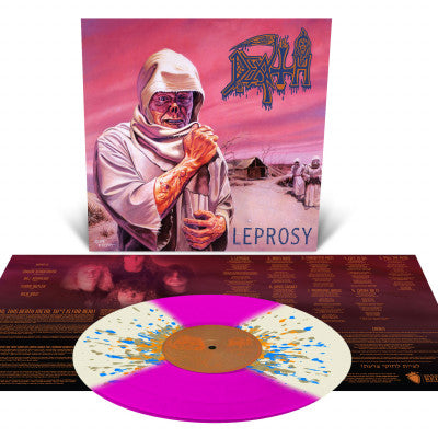 DEATH - LEPROSY Splatter Vinyl