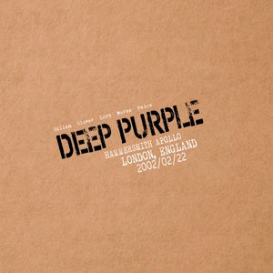 DEEP PURPLE - LIVE IN LONDON 2002 3LP