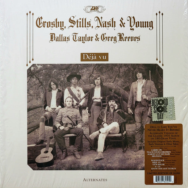 Crosby, Stills, Nash & Young, Dallas Taylor & Greg Reeves – Déjà Vu (Alternates) RSD