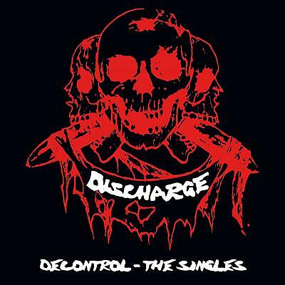 Discharge ‎– Decontrol - The Singles  2LP RED VINYL