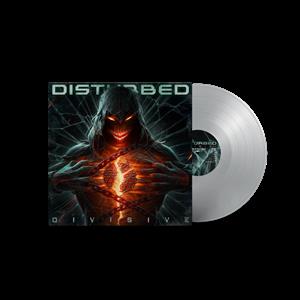 DISTURBED - DIVISIVE Silver Vinyl
