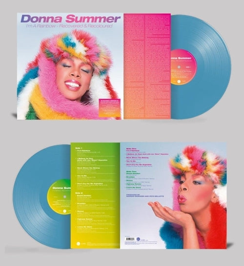Donna Summer – I'm A Rainbow - Recovered & Recoloured  Translucent Blue Vinyl
