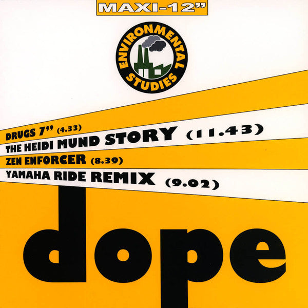 Julian Cope ,Fat Paul, P.Legènde, C.Holman ,H. McGrail - Dope  ‎–  RSD Maxi 12"