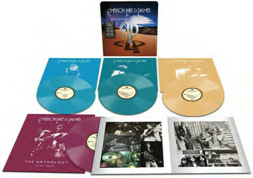 EMERSON, LAKE & PALMER  - ANTHOLOGY 4Lp Coloured Vinyl