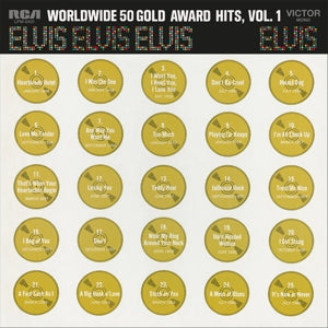 ELVIS PRESLEY - WORLDWIDE 50 GOLD AWARD HITS 4LP