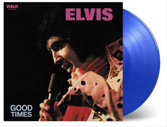 Elvis Presley - Good Times Transparent Blue Vinyl