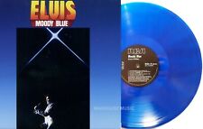 ELVIS PRESLEY - MOODY BLUE  40TH ANNIVERSARY CLEAR BLUE VINYL