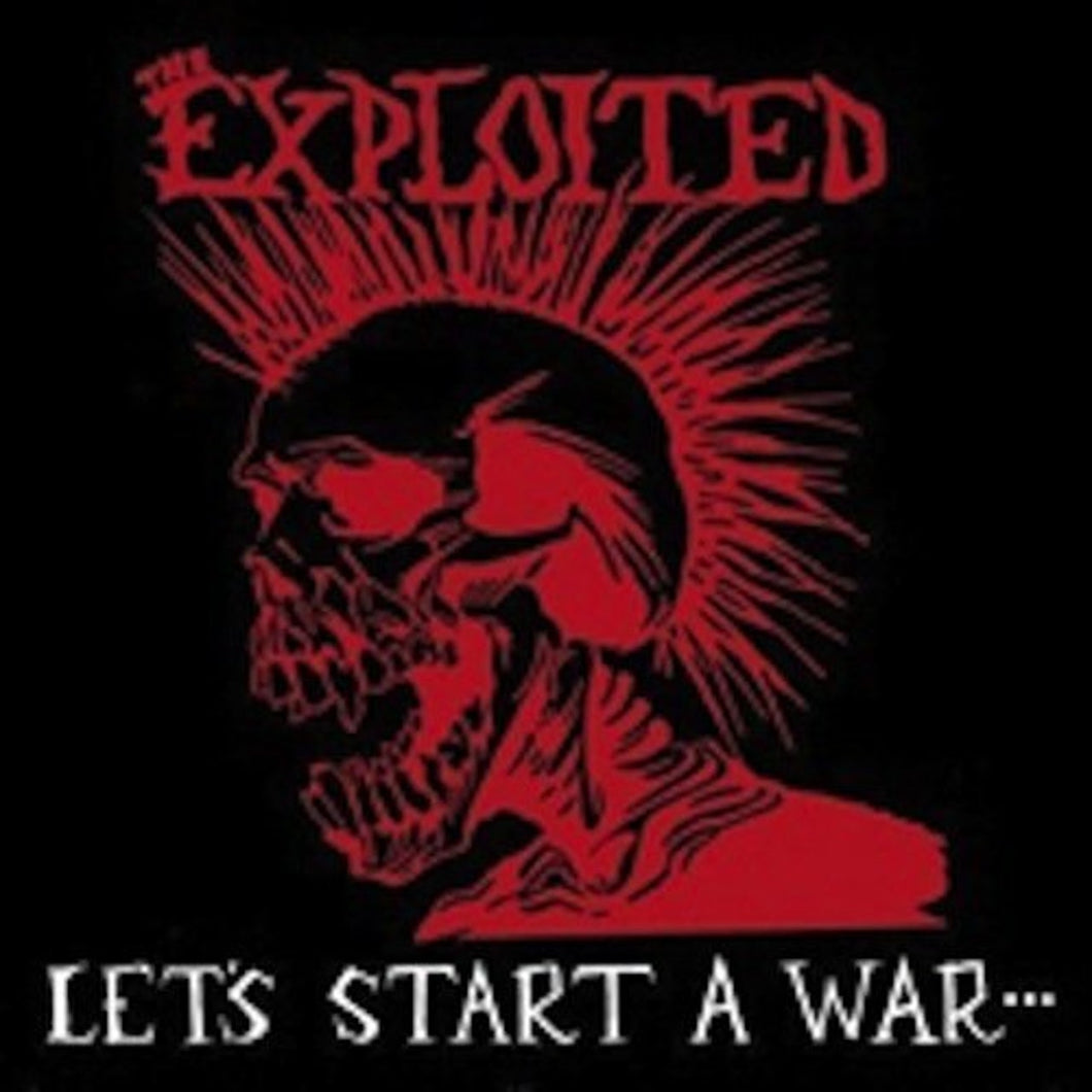 The Exploited ‎– Let's Start A War... ...Said Maggie One Day  RED  Vinyl