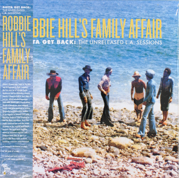 Robbie Hill's Family Affair – Gotta Get Back : The Unreleased L.A. Sessions  RSD BLACK FRIDAY