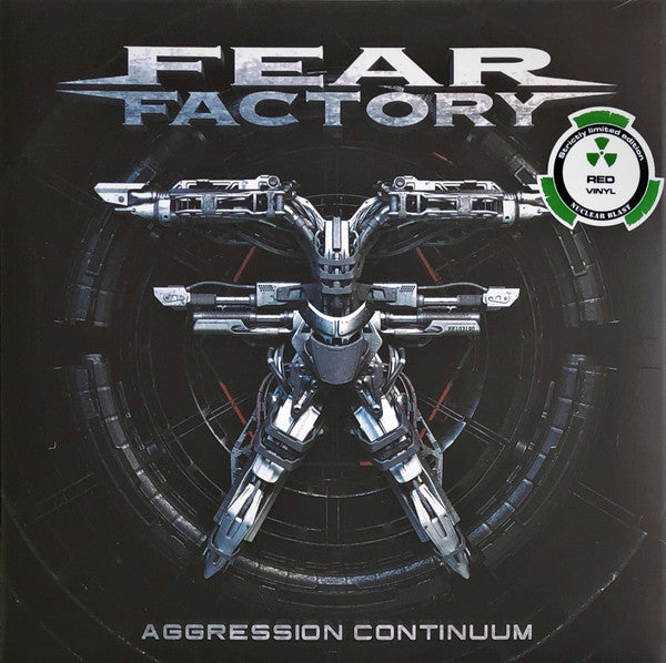Fear Factory – Aggression Continuum  2LP, Red Vinyl
