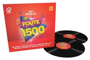 VARIOUS - QMUSIC: HET BESTE UIT DE FOUTE 1500  2LP
