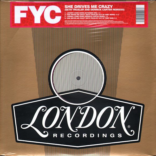 Fine Young Cannibals – She Drives Me Crazy (Seth Troxler And Derrick Carter Remixes)  RSD, Pink Vinyl