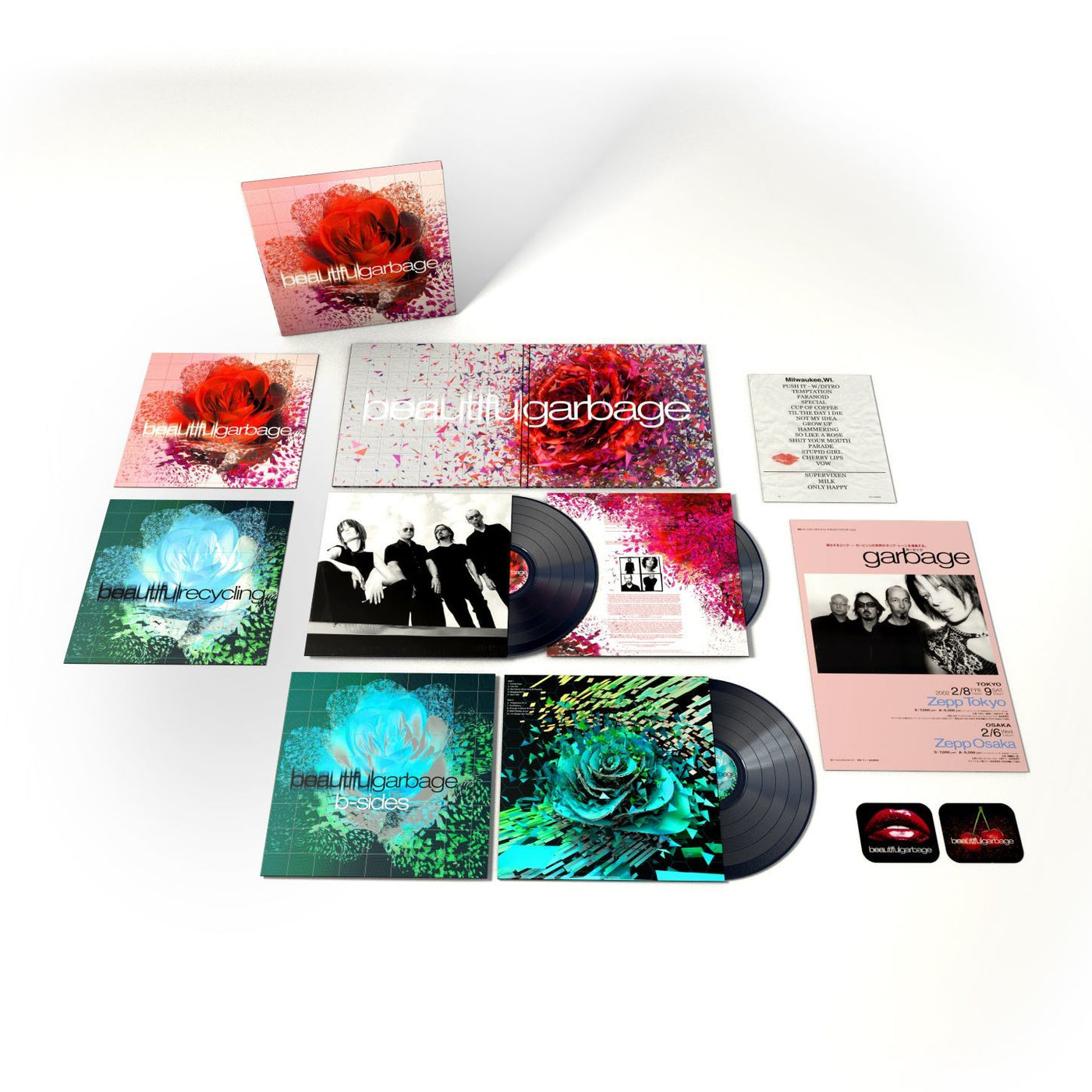 GARBAGE - BEAUTIFUL GARBAGE 3LP