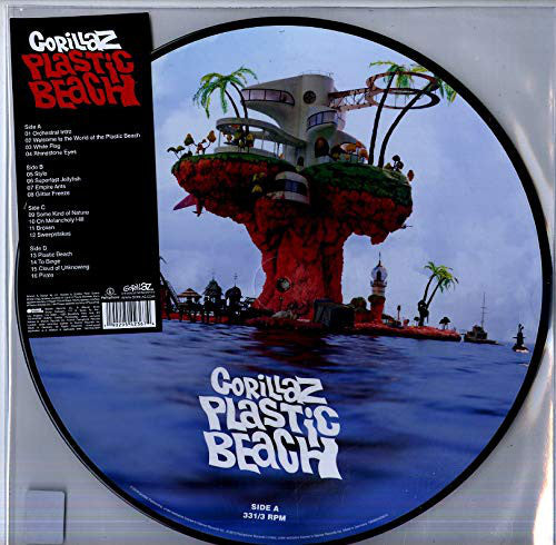 GORILLAZ - Plastic Beach 2LP Picture Disc