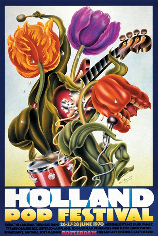Fifty Up 1970-2020 Kralingen Holland Pop Festival - Limited Edition 4LP Boxset