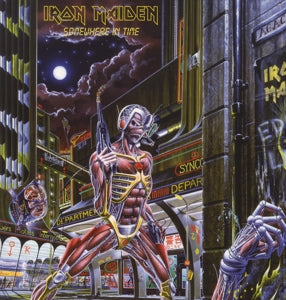 IRON MAIDEN - SOMEWHERE IN TIME Vinyl
