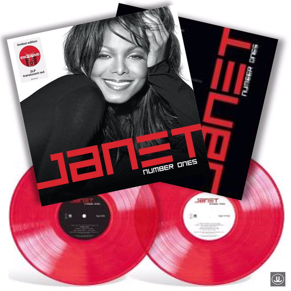 Janet Jackson - Janet ‎– Number Ones 2LP Target Exclusive Red Coloured Vinyl