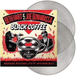 BETH HART & JOE BONAMASSA BLACK COFFEE 2LP Coloured Vinyl