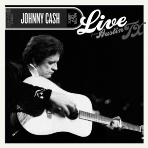 JOHNNY CASH - LIVE FROM AUSTIN, TX Vinyl