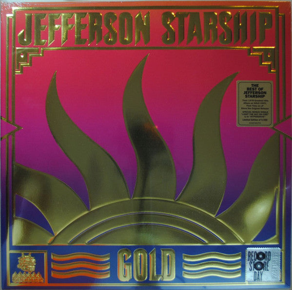 JEFFERSON STARSHIP - Gold RSD Coloured Vinyl + 7"
