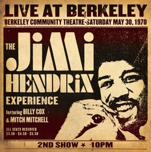 JIMI HENDRIX EXPERIENCE LIVE AT BERKELEY  2LP