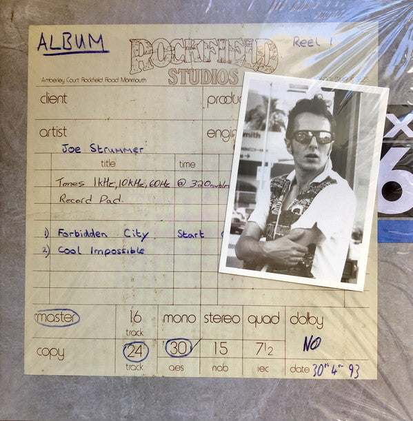 Joe Strummer ‎– Forbidden City (Demo) / Cool Impossible RSD Vinyl
