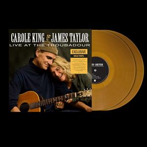 JAMES TAYLOR & CAROLE KING LIVE AT THE TROUBADOUR 2LP Coloured Vinyl